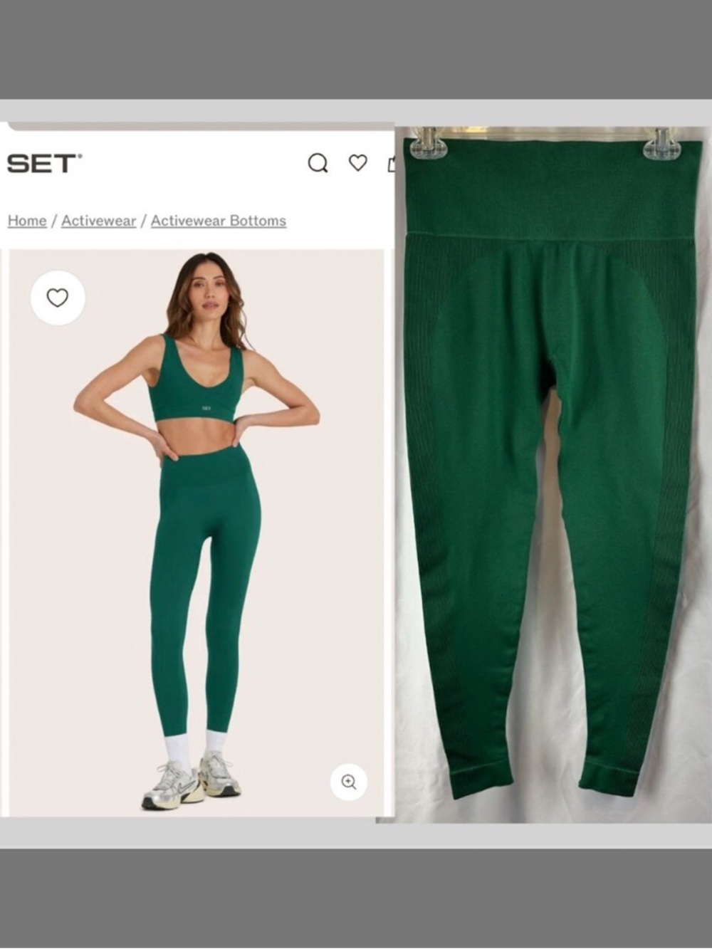 SET Active x REVOLVE power leggings Garden